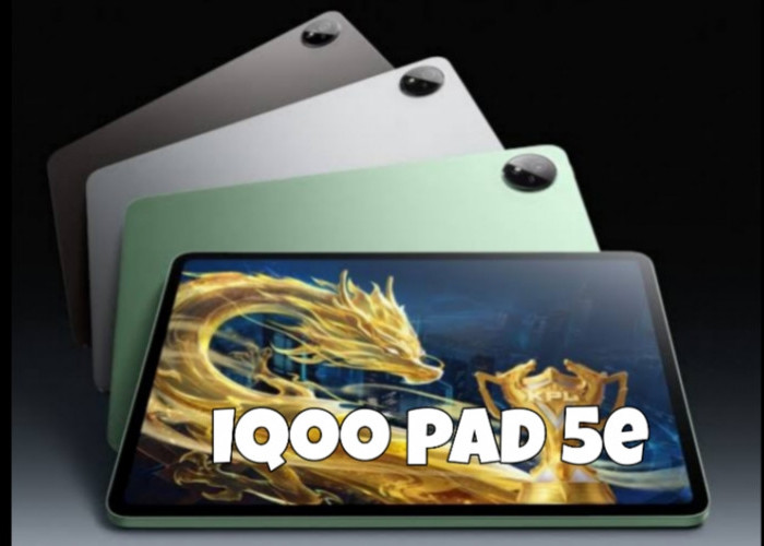 Tablet Gaming Baru iQOO Pad 5e Meluncur, Visual Mulus dan Performa Kencang