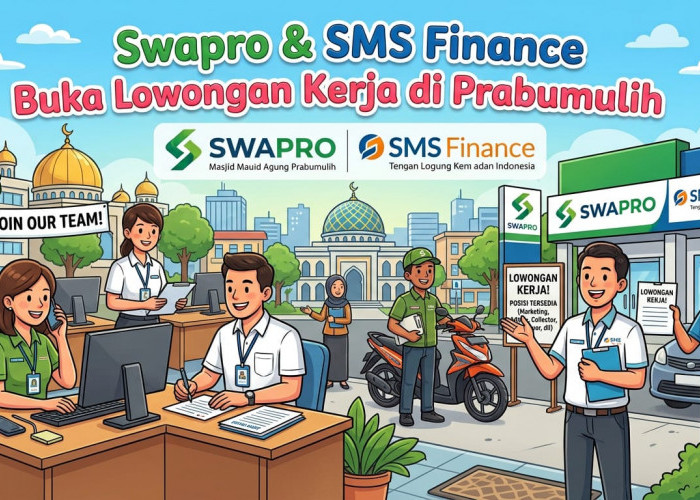 SWAPro Buka Rekrutmen Remedial Officer di Prabumulih, Lulusan SMA/SMK Bisal Melamar