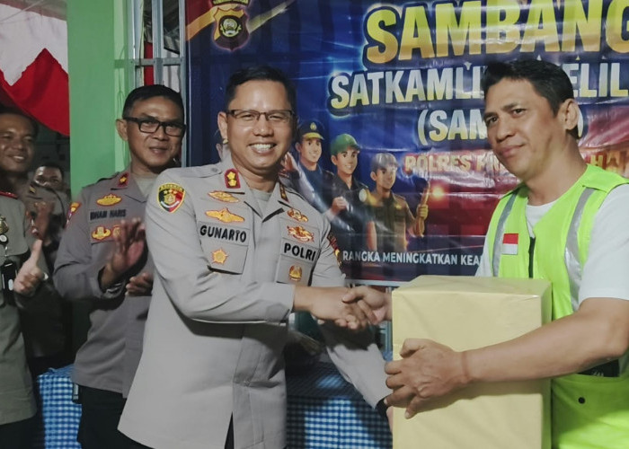 Kapolres Prabumulih Tatap Muka dengan Personel Polsek Prabumulih Barat, Tekankan Pelayanan dan Integritas
