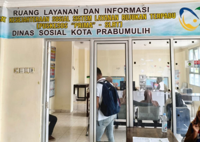 Warga Serbu Dinas Sosial Prabumulih, Begini Alasan Dibalik Keramaian Ini