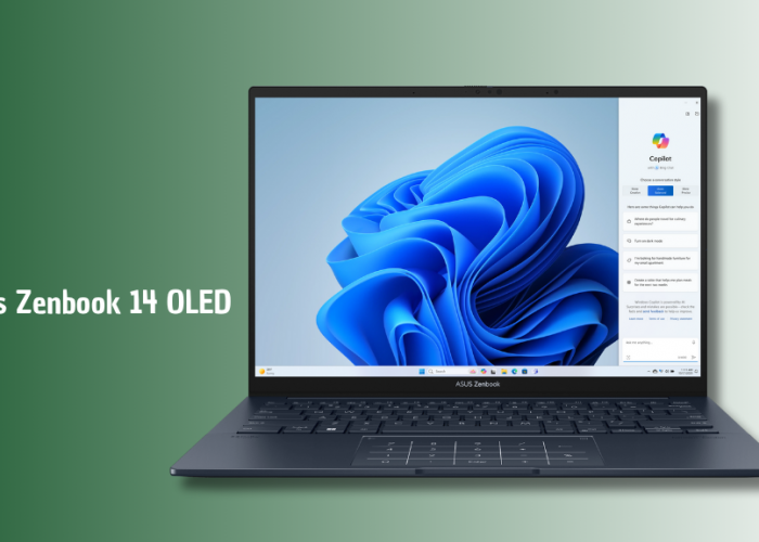 ASUS Zenbook 14 OLED Hadir dengan Performa AI Modern, Layar Premium dan Baterai Tahan Lama