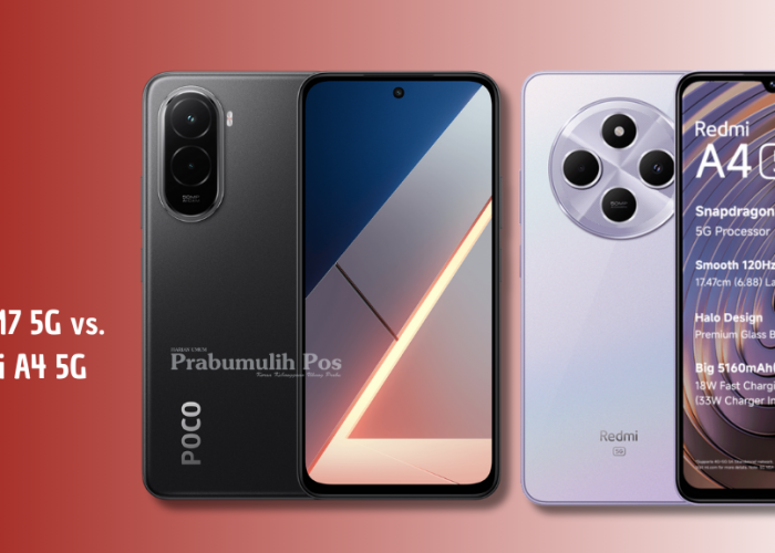 Perbandingan POCO M7 5G dan Redmi A4 5G: Desain, Kamera, Baterai, dan Harga
