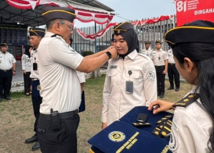 Naik Pangkat, Pegawai Rutan Prabumulih Didorong Makin Profesional dan Disiplin