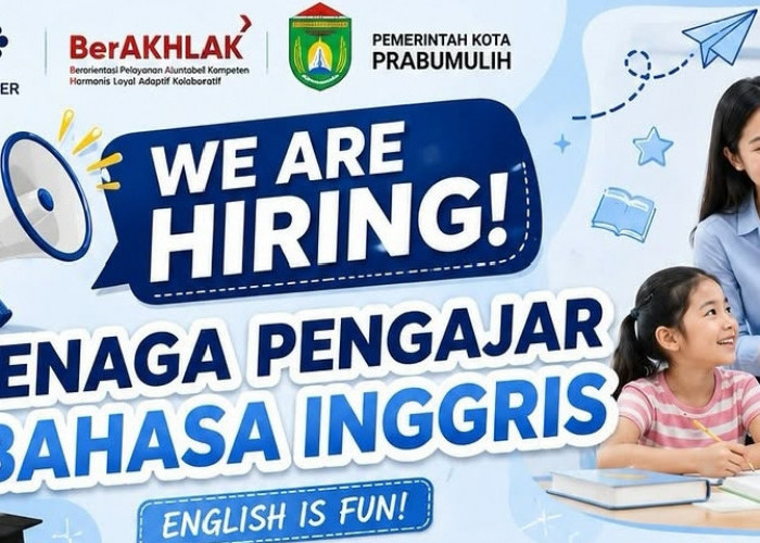 Lowongan Kerja di Prabumulih! PLC Nasional Cari Tenaga Pengajar Bahasa Inggris