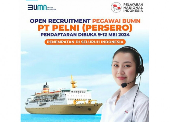 PT Pelayaran Nasional Indonesia (PELNI) Buka Lowongan Kerja 3 Posisi, Cek Syaratnya