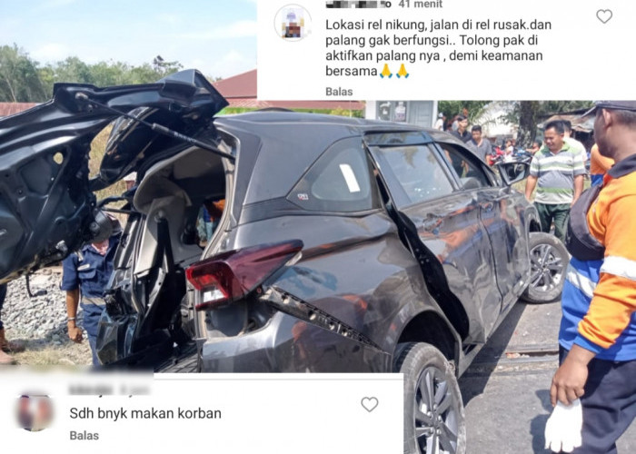 ﻿Dua Pekan, Dua Kali Kecelakaan, Warga Prabumulih Desak Aktifkan Palang Pintu Perlintasan KA Tanjung Rambang