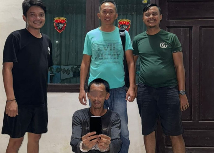 Pria di Sungai Medang Prabumulih Gasak HP Tetangga, Saat Pemilik Rumah Tidur