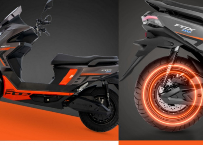 Polytron Fox 350: Skutik Listrik Lokal dengan Performa Tinggi dan Jarak Tempuh Panjang