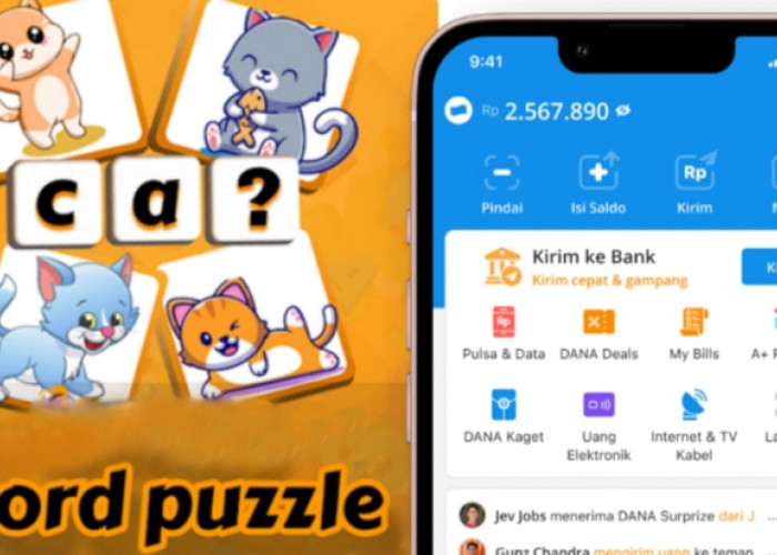 Cara Mudah Dapatkan Saldo DANA Rp 200.000 Gratis Tanpa Ribet Melalui Word Puzzle