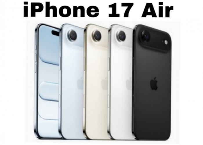 iPhone 17 Air, Smartphone Tertipis Apple dengan Fitur Mumpuni