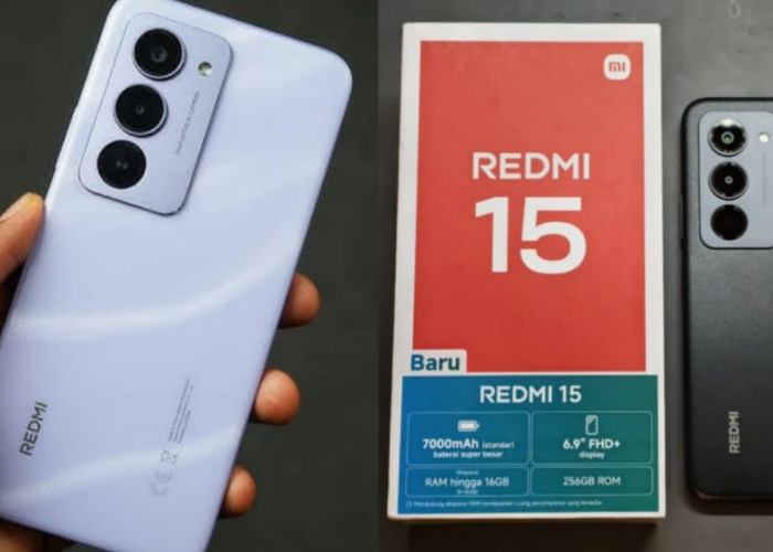 REDMI 15 Resmi Hadir: Baterai 7.000 mAh dan Layar 144Hz di Harga Rp 2 Jutaan