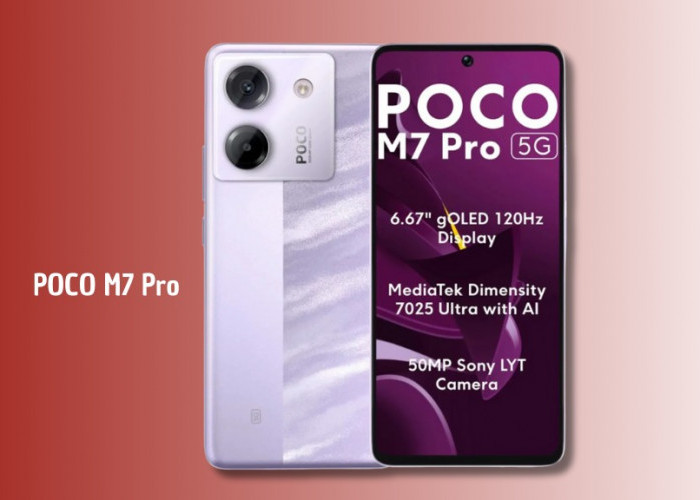POCO M7 Pro: HP Gaming Rp2 Jutaan dengan Layar AMOLED 120Hz dan RAM 8GB