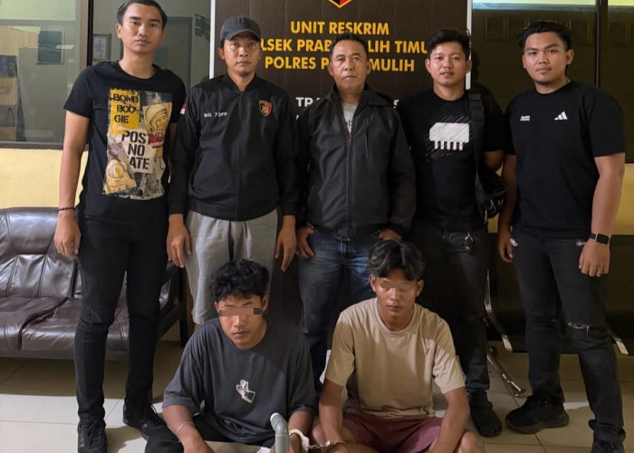 Polsek Prabumulih Timur Ungkap Kasus Curat, Dua Pemuda Diamankan