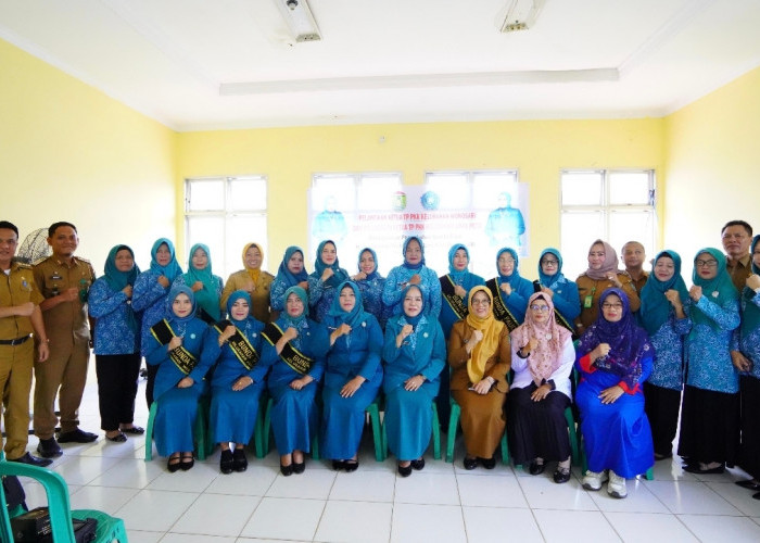 Ketua TP PKK Wonosari dan Anak Petai Resmi Dilantik, Dorong Penguatan UMKM dan Posyandu