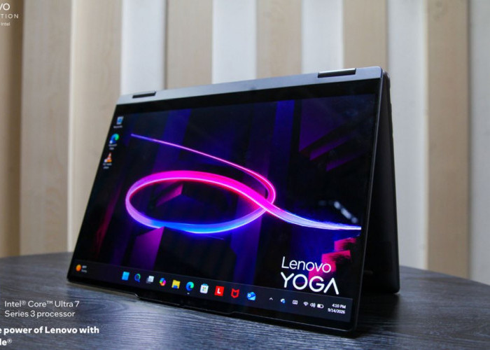 Lenovo Yoga 7i 2-in-1 Aura Edition: Laptop OLED Fleksibel yang Bisa Jadi Tablet