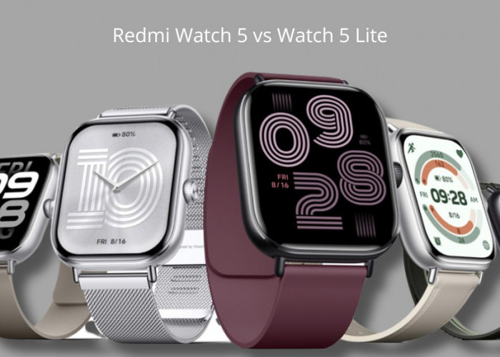 Redmi Watch 5 vs Watch 5 Lite: Duel Smartwatch Murah, Mana yang Lebih Unggul?