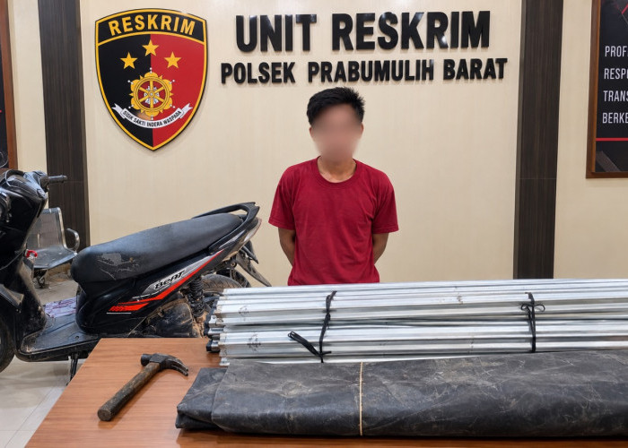 Curi Aset Pertamina, Pria 33 Tahun Diamankan Polsek Prabumulih Barat