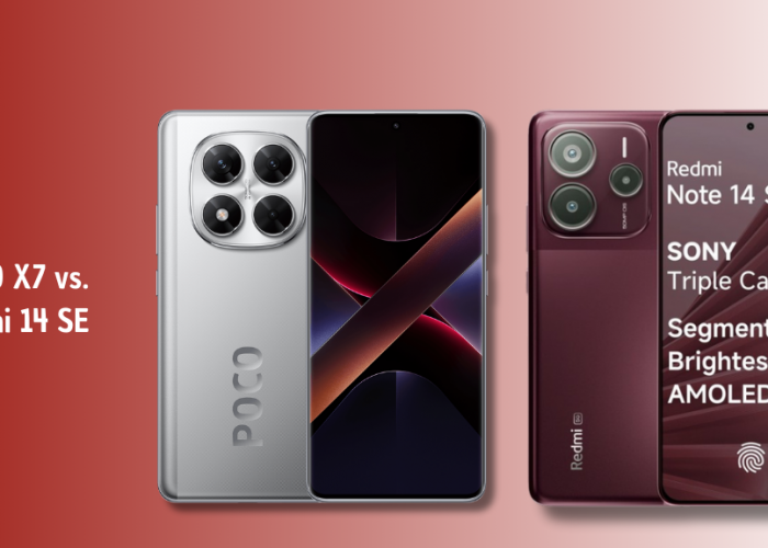 POCO X7 vs Redmi 14 SE: Layar AMOLED, Kamera OIS, dan Harga Terbaru 2025
