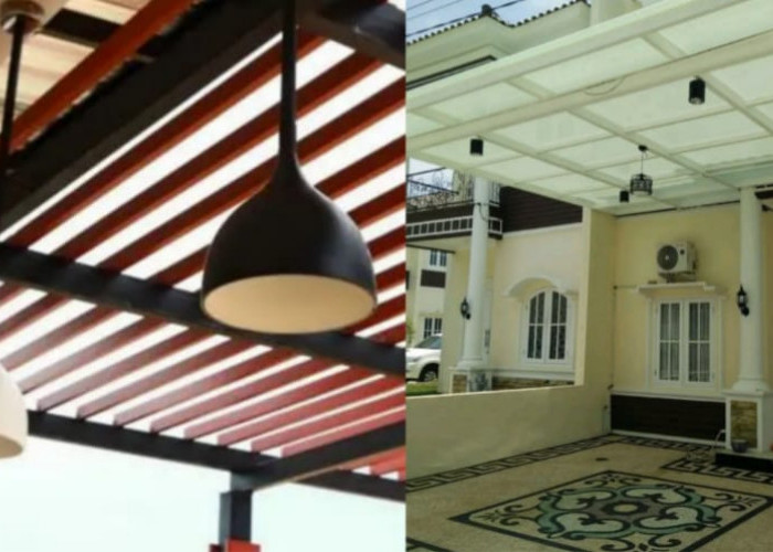 5 Cara Mempercantik Kanopi Rumah dengan Lampu Outdoor