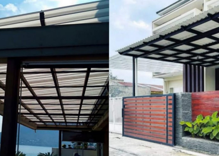 10 Jenis Atap Kanopi Baja Ringan Minimalis yang Masih Populer hingga 2026