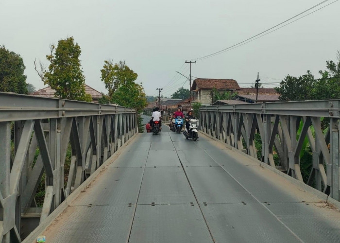 Jembatan Muara Dua Tak Kunjung Permanen, Warga Masih Andalkan Bailey