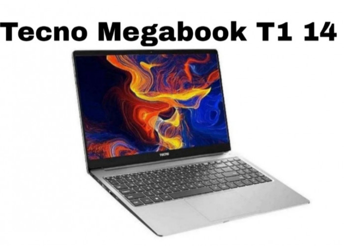 TECNO MEGABOOK T1 14, Laptop Ringan Berperforma Intel Core i9 Generasi 13