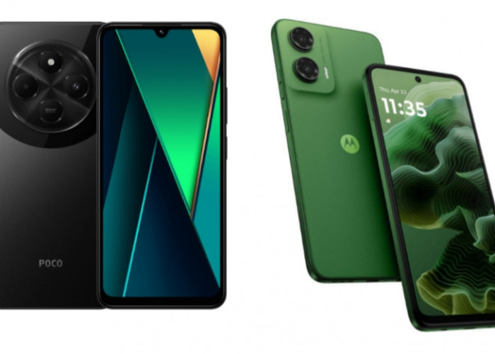 Poco C75 5G vs Moto G35, Duel Tablet Baterai Besar dan Layar Lebar