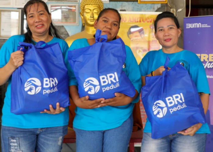 Peringati Hari Raya Waisak 12 Mei 2025, BRI Peduli Salurkan Bantuan Sembako Bagi Ribuan Umat Buddha