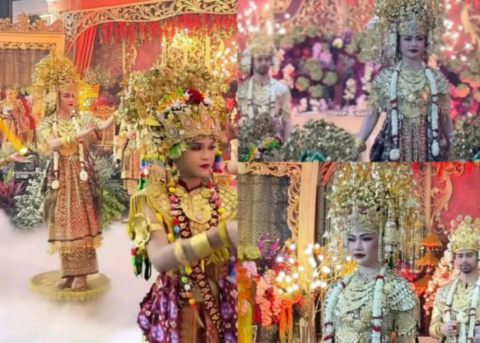 Rara Lida Memukau dengan Tari Pagar Pengantin, Hadirkan Pesona Adat Sumsel 
