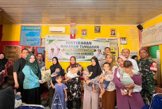 Gerak Cepat Lawan Stunting, 72 Balita di Sinar Rambang Terima PMT