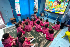 TK Ladas Berendai Hadirkan Pembelajaran Digital, Siswa Antusias Belajar Panca Indera Lewat IFP