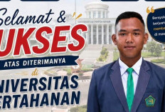 Alumni MAN 1 Prabumulih Lolos Unhan RI, Diterima di Prodi Permesinan Kapal