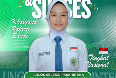 Membanggakan! Siswi MAN 1 Lubuk Linggau Lolos Paskibraka Nasional 2026