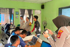 Polres Prabumulih Edukasi Pelajar SMA Negeri 2 Tanjung Raman tentang Bijak Gunakan AI