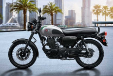 Spesifikasi Kawasaki W175 2026, Motor Retro dengan Performa Halus 