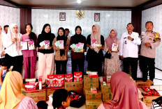 Pemdes Rambang Senuling Salurkan Bantuan Gizi, Upaya Serius Cegah Stunting Sejak Dini