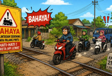 1.800 Perlintasan Kereta Tanpa Penjaga, KAI Soroti Ancaman Kecelakaan