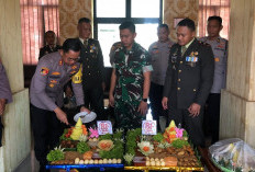 Kapolres Prabumulih Sambangi Markas TNI, Tegaskan Komitmen Perkuat Sinergi