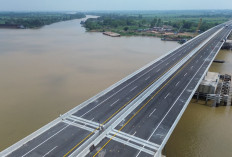 Jembatan Musi V Kantongi Sertifikat Laik Fungsi, Tol Palembang–Betung Siap Beroperasi Akhir 2026