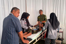 Ribuan Warga Serbu Bakti Kesehatan Gratis Polres Prabumulih, Donor Darah dan Sunatan Massal Jadi Favorit
