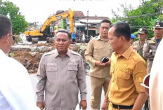 Pemkot Prabumulih Pasang Jembatan Bailey Usai Jembatan Tenggamus Roboh