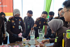 Kejari Prabumulih Musnahkan Barang Bukti 41 Perkara, Didominasi Kasus Narkotika