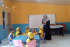 Latih Logika dan Kesabaran Anak, TK IT Shoutul Quran Prabumulih Manfaatkan Media Balok Plastik