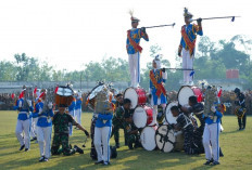 Drumband SMAN 6 Prabumulih Raih Piala Bergilir Kemenpora, Tampil Memukau di Apel Bulanan Pemkot