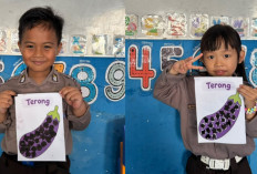 Latih Motorik Halus Anak, TK Ladas Berendai Prabumulih Terapkan Finger Dot Painting