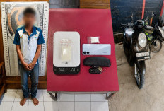 Bawa Sabu 10,50 Gram, Pria 52 Tahun Diciduk Satres Narkoba Polres Prabumulih