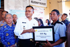 Perkuat Ketahanan Pangan, Prabumulih Distribusikan Benih Padi ke Petani