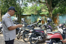 Samsat Prabumulih Sisir Sekolah, Kendaraan Tunggak Pajak Langsung Diberi Hang Tag