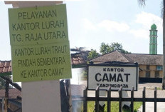 Kantor Lurah Tanjung Raja Utara Ludes Terbakar, Layanan Dialihkan ke Kantor Camat