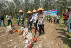 Polres Prabumulih Tanam Jagung Bisi 18 di Lahan Warga, Dukung Ketahanan Pangan Nasional